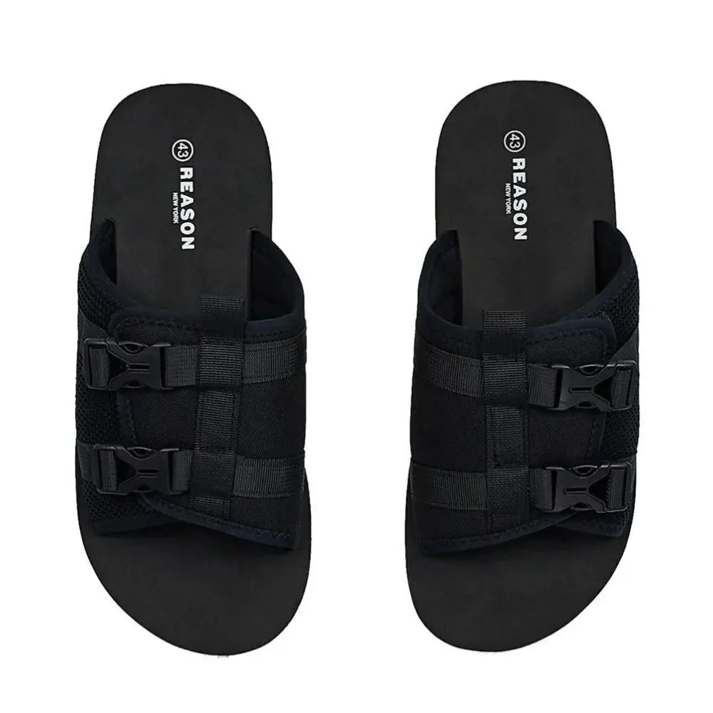 Reason Buckle Strap Slides - Black Small‎ NWT in packaging